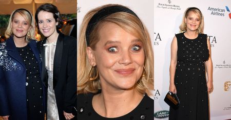 Dziewczęca Joanna Kulig pozuje na gali BAFTA Tea Party w Los Angeles (ZDJĘCIA)