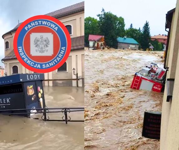 Przez Polskę idzie powódź. Jest komunikat GIS-u i MZ