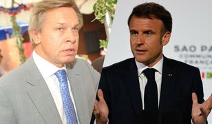 "Upadek Paryża". Rosja grozi Macronowi