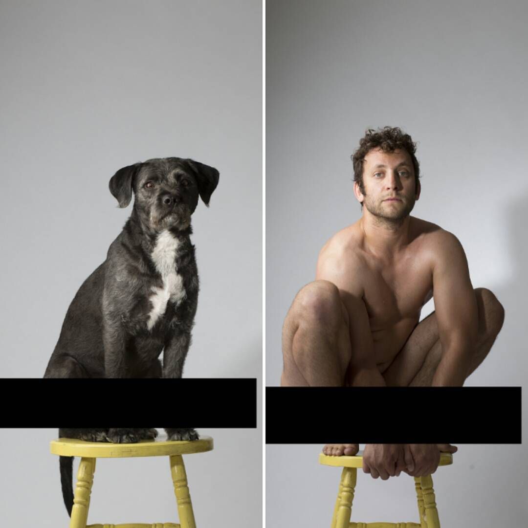 Jaki pan, taki kram – fotograf i jego pies odtwarzają zamiennie swoje role