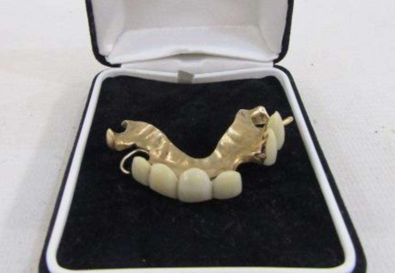 Winston Churchill's iconic dentures fetch jaw-dropping price at Cotswold auction