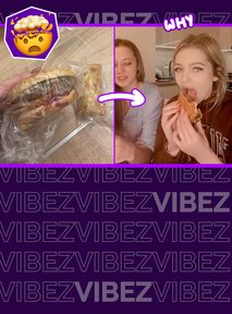 Tiktokerka ZJADŁA 9-miesięcznego Burgera Drwala. Spoiler: przeżyła