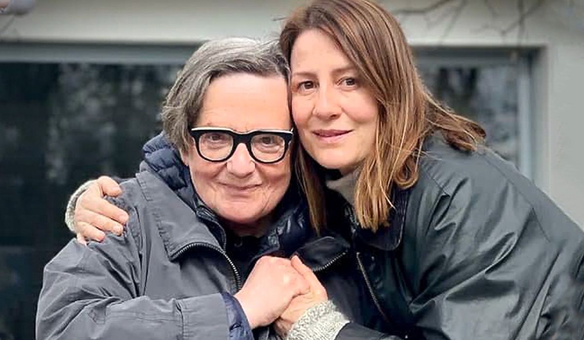 Agnieszka Holland i Maja Ostaszewska
