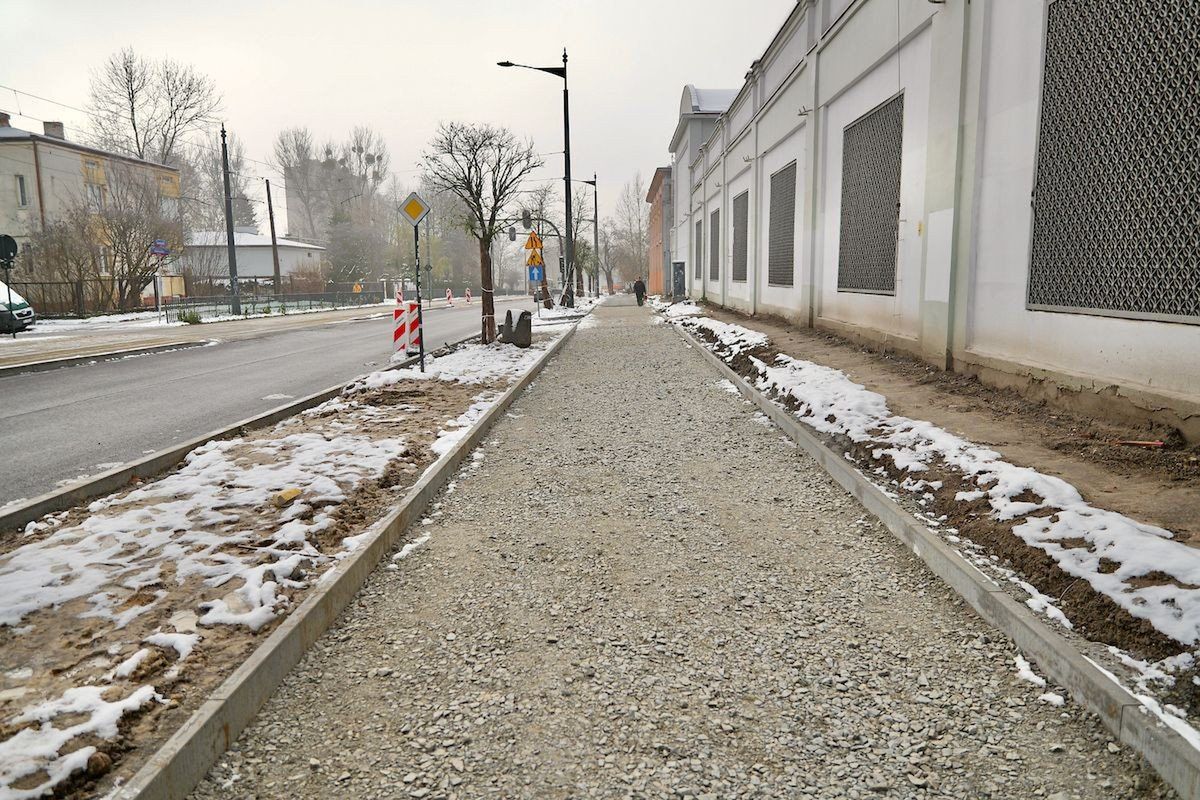 Remont ulic Karolewskiej i Bratysławskiej obejmuje także budowę nowego łącznika do alei Bandurskiego