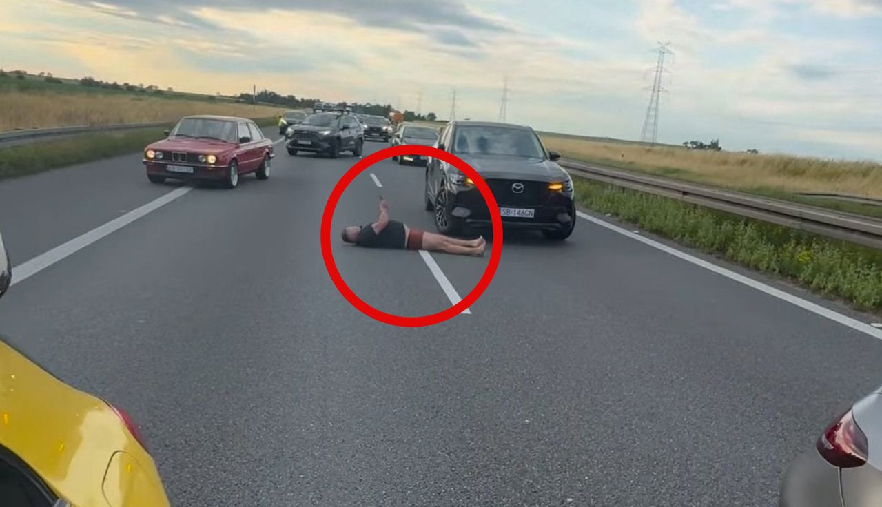 Skandaliczne sceny na A4. Mercedesa miał od nich. Stanowczy głos