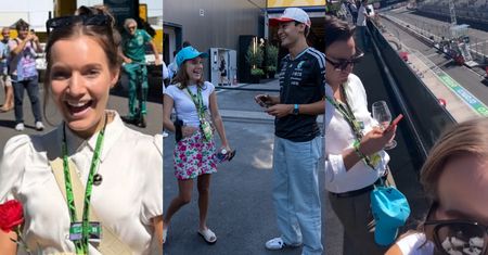 Sanah dokazuje na Formule 1 w Madrycie, gawędząc z... George'em Russellem. Spotkała też innego znanego kierowcę. Zaskoczeni? (ZDJĘCIA)