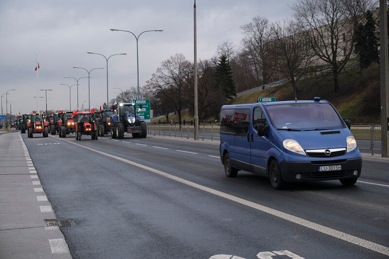 protest rolników agrounia lublin