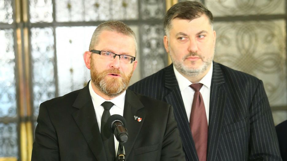"Przesadził". Poseł Konfederacji reaguje na słowa Brauna 