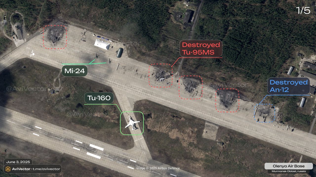 Schlag gegen russische Luftmacht – Ukraine trifft strategische Bomber