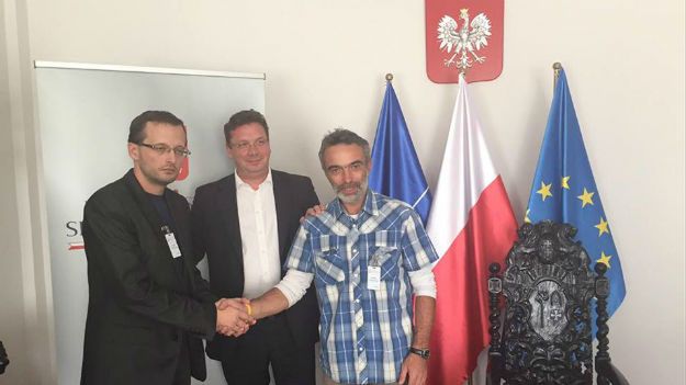 Krzysztof Wilamowski, Michał Wójcik i Paweł Bednarz