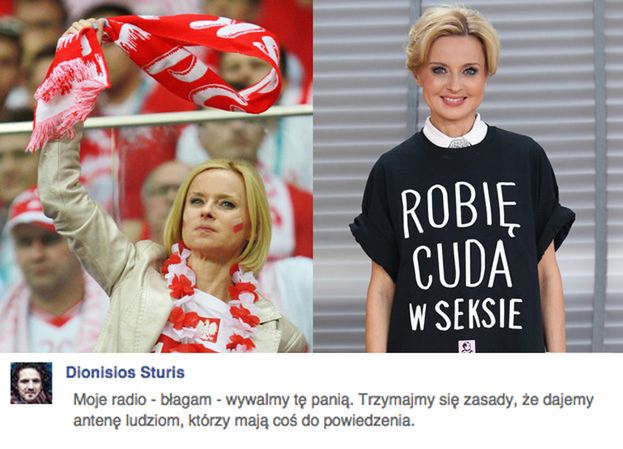 Dziennikarz TOK FM o Pieńkowskiej: "Moje radio - błagam - WYWALMY TĘ PANIĄ!"