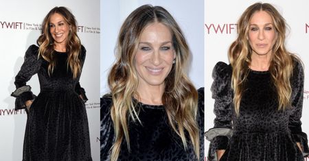 Rozweselona Sarah Jessica Parker czaruje fotoreporterów podczas rozdania Muse Awards