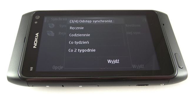 Nokia N8 Synchronizacja w Ovi