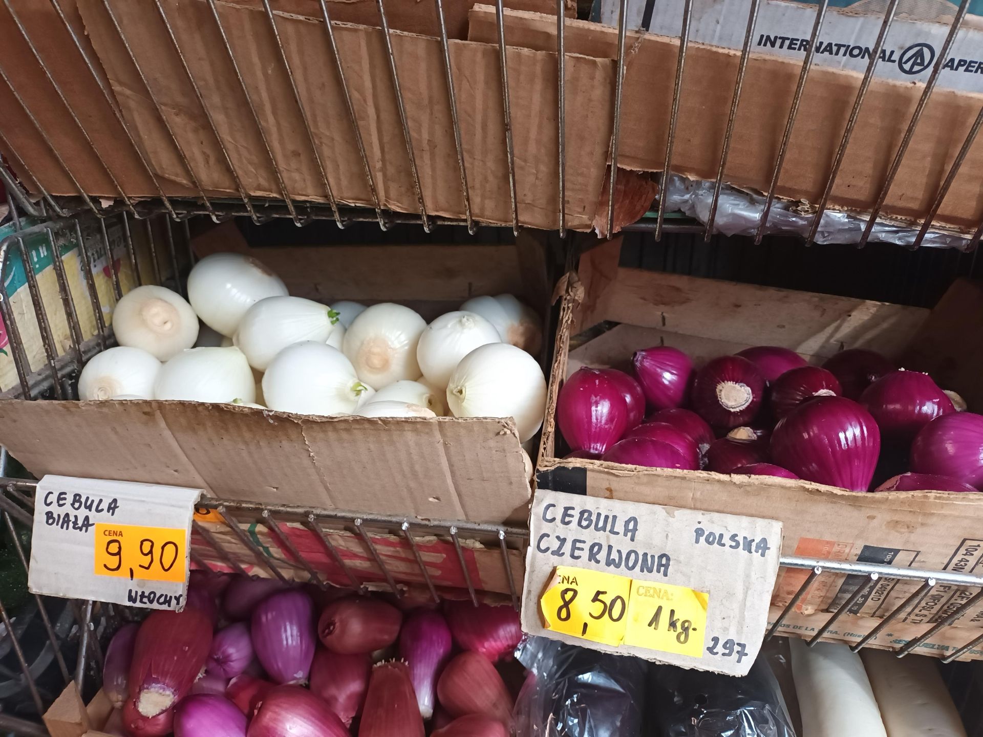 Ceny warzyw we wrocławskich warzywniakach
