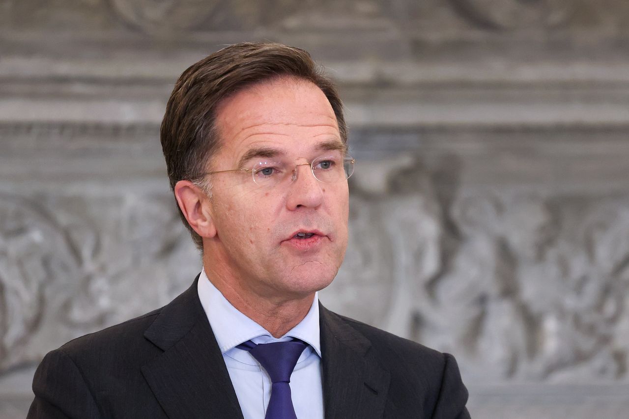 Szef NATO Mark Rutte 