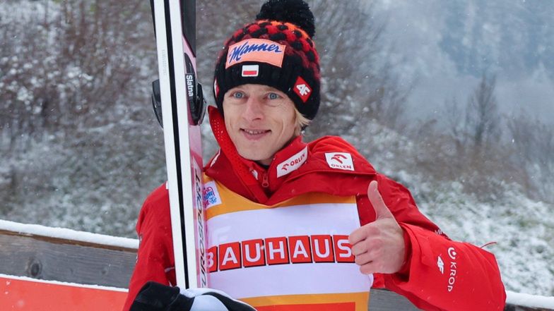 Dawid Kubacki chwali się rodzinnym obrazkiem i CIĘŻARNĄ żoną. Zachwyceni fani: "Ojcostwo USKRZYDLA" (FOTO)