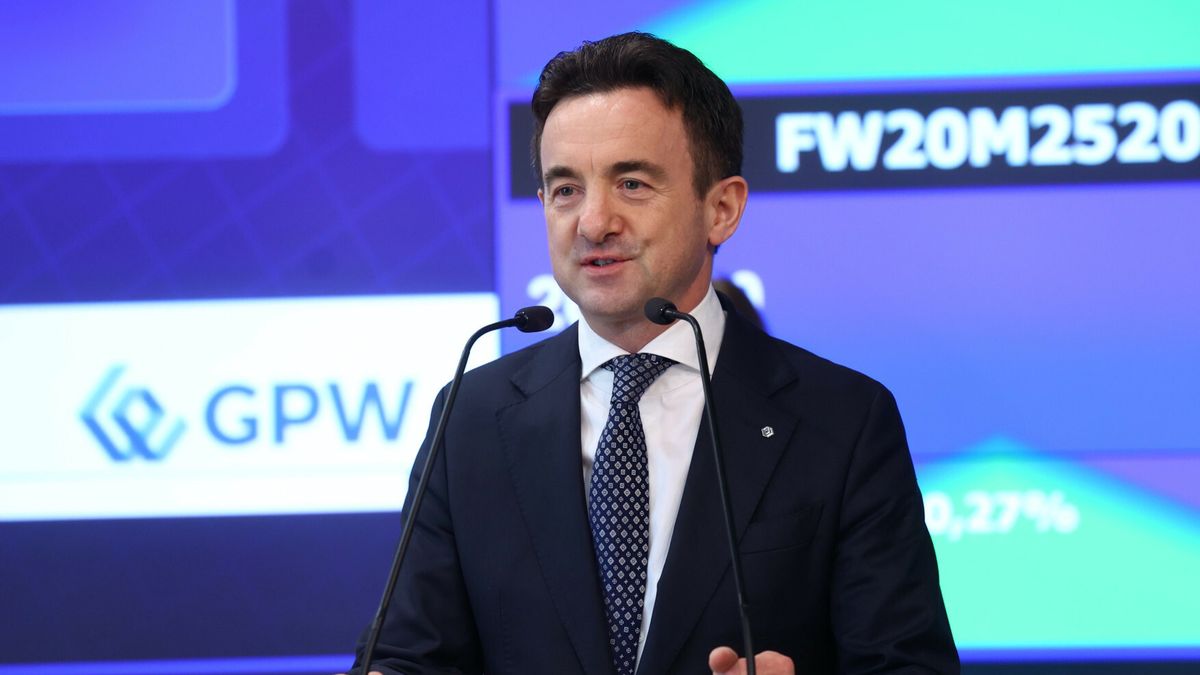 Prezes GPW Tomasz Bardziłowski