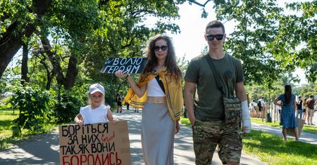 Wróciły do Ukrainy z Polski. Tak powitał je mąż i ojciec