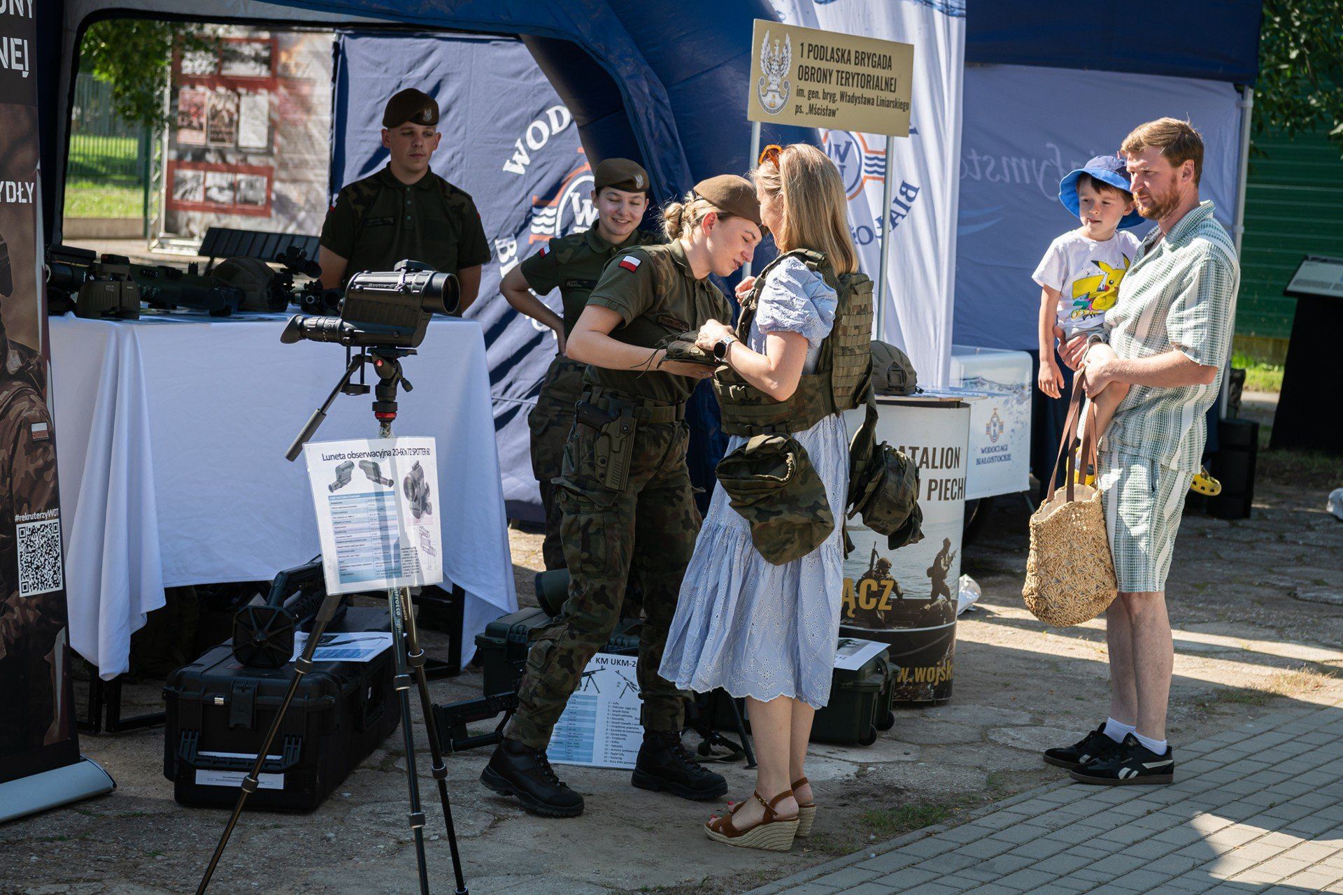 Piknik w Parku Militarnym w Białymstoku