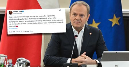 "Muszę, bo się uduszę". Premier chwali dane dotyczące polskiej gospodarki