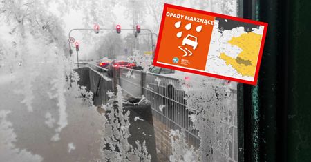 Śliski poranek. IMGW ostrzega przed gołoledzią