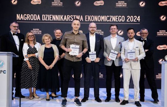 Trójka finalistów nagrody Dziennikarstwa Ekonomicznego Press Club Polska