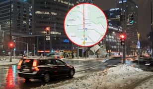 Karambol w Warszawie. Ogromny korek