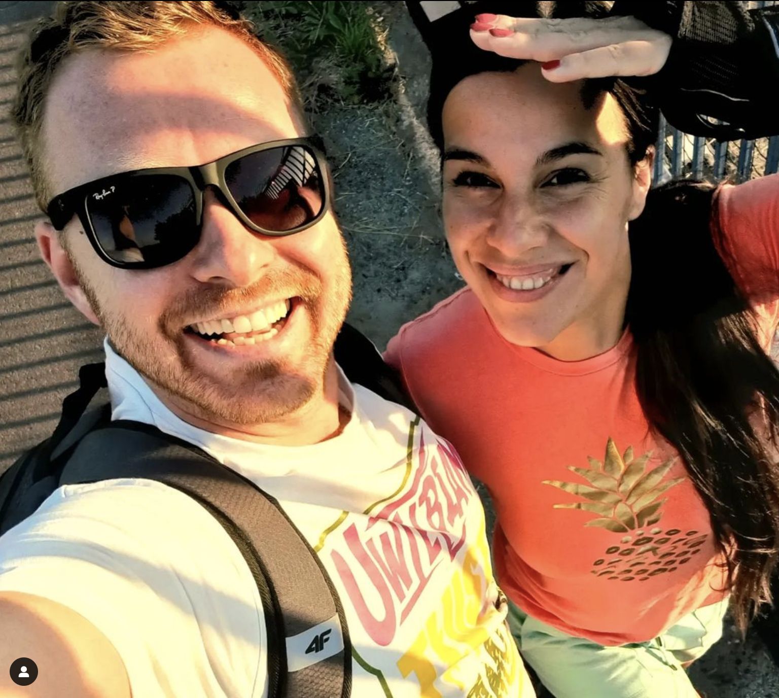 Michał Tomala z ukochaną