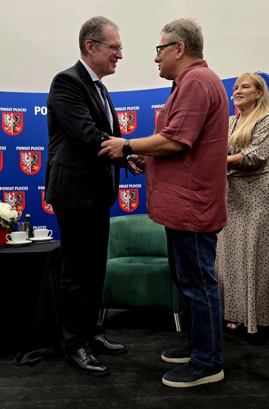 Wizyta Andrzeja Poczobuta w Płocku 