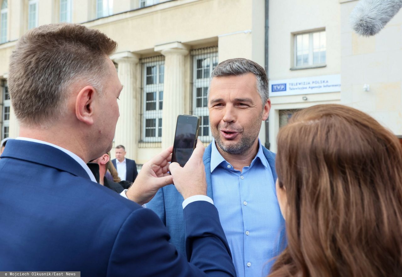 Polityk KO pozwie TVP. Chodzi o awanturę z Michałem Rachoniem