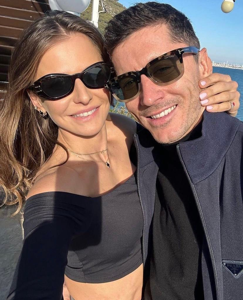 Anna i Robert Lewandowscy świętują walentynki