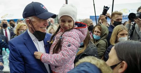 Ukraińska dziewczynka wzruszyła Joe Bidena. "Czy mój tatuś i brat przeżyją?"