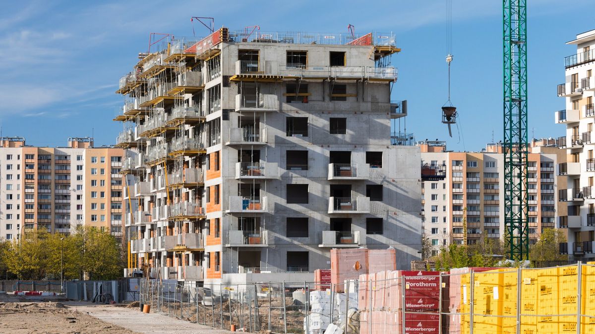 Stock Arkadiusz Zi�?ek
Fot. Arkadiusz Ziolek/East News.
n/z Budowa nowego budynku mieszkalnego.
ARKADIUSZ ZIOLEK