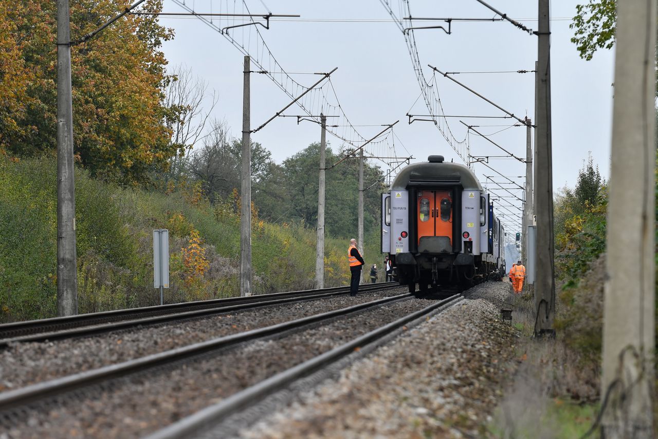 Ewakuacja 250 osób z pociągu. Jechał do Warszawy