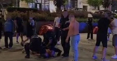 Starcie na rynku w Gorlicach. Policja użyła gazu