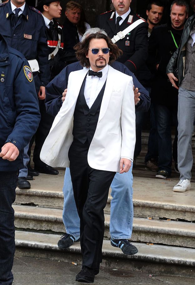 Elegancki Johnny Depp! (ZDJĘCIA)