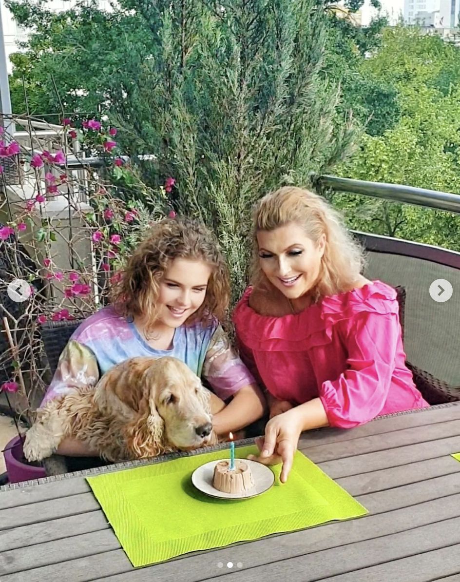 Katarzyna Skrzynecka świętuje urodziny psa