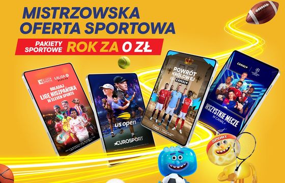Vectra ze światłowodem i sportem przez rok za darmo