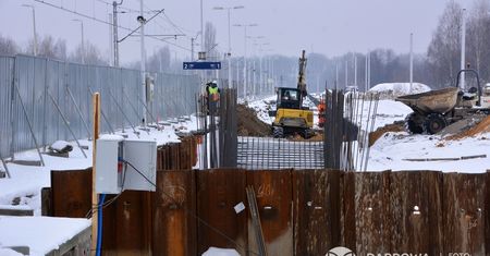 Dąbrowa Górnicza. Kolejne utrudnienia dla kierowców z powodu budowy centrum przesiadkowego. Po zakończeniu inwestycji ma być lepiej
