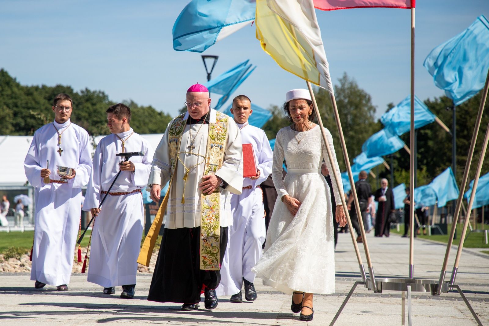 Poświęcenie monumentu Matki Bożej w Konotopiu