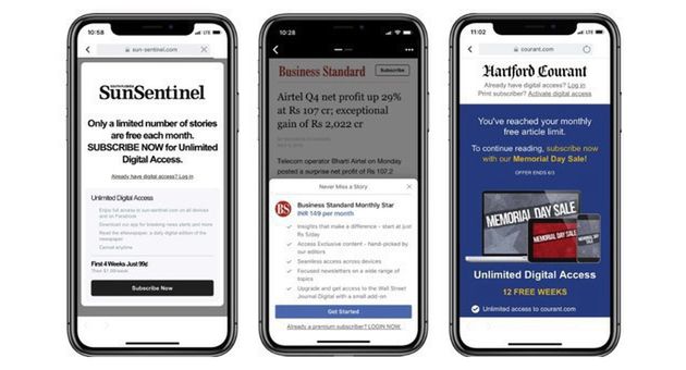 Facebook udostępnia wydawcom możliwość pobierania opłat w Instant Articles