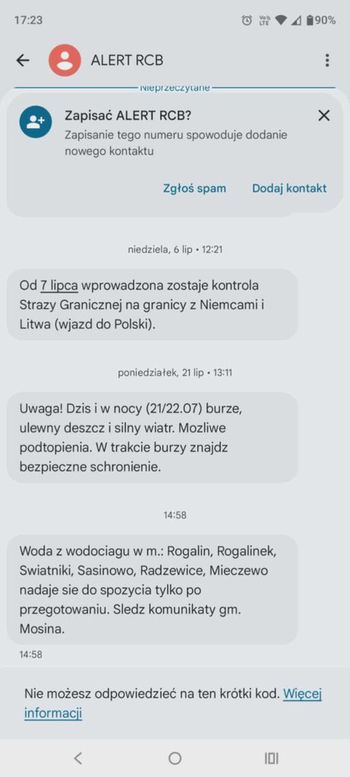 Bakterie e.coli w podpoznańskim wodociągu. Mieszkańcy otrzymali Alert RCB