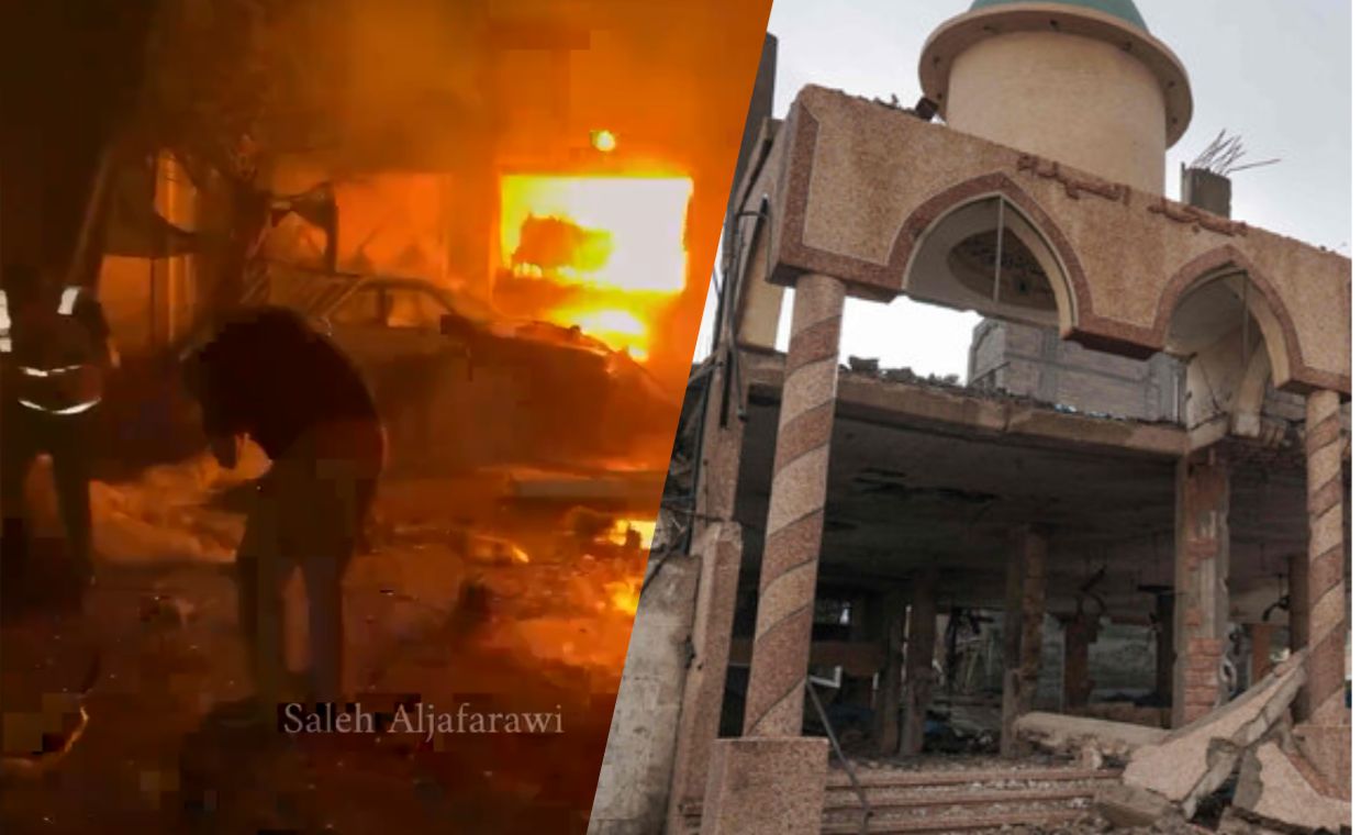 Israelischer Luftangriff auf Moschee: 21 Tote im Gazastreifen