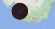 Kula ognia nad Melbourne. To najprawdopodobniej szczątki rosyjskiej rakiety