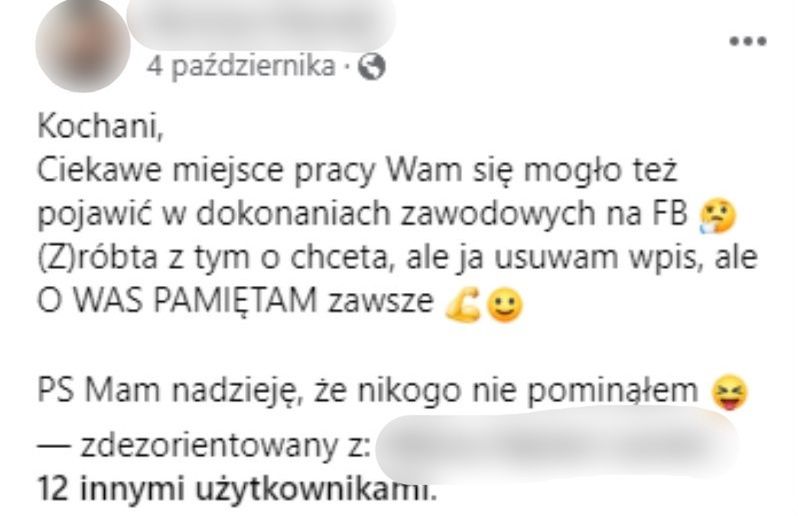 Julia Oleś tłumaczy zmianę nazwy fanpage'a portalu Kamila Durczoka