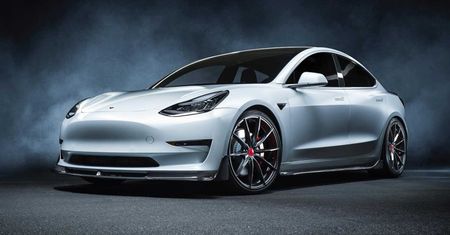 Tesla Model 3 Vorsteiner wygląda naprawdę dobrze