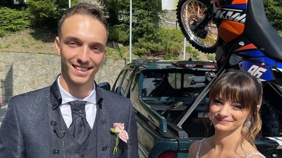 Karolina Małysz i jej mąż