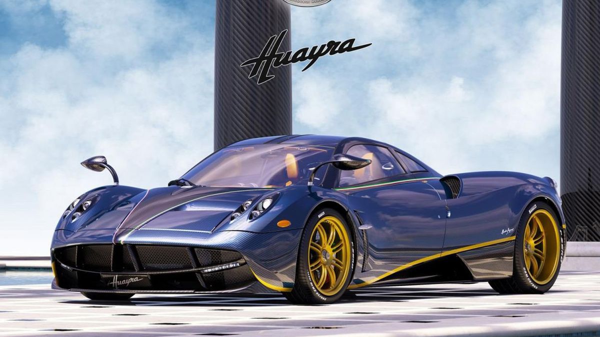 Pagani Huayra 730S jak Zonda Tricolore 1