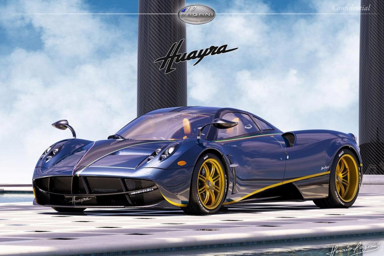 Pagani Huayra 730S jak Zonda Tricolore