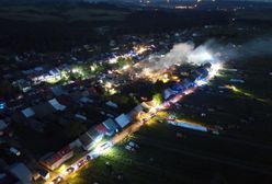 Pożar we wsi Nowa Biała. Premier: Zrobiliśmy wszystko, aby rodziny miały dach nad głową
